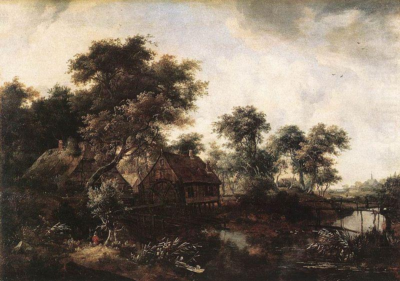 Meindert Hobbema The Water Mill china oil painting image